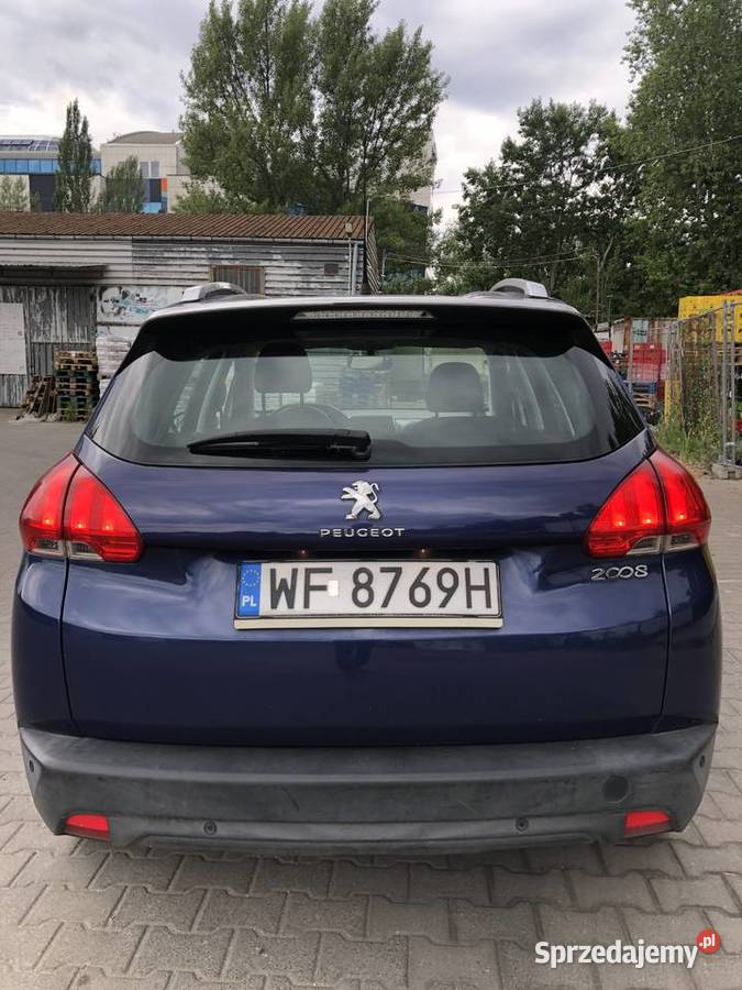 Peugeot 2008 salon jeden właściciel niski Warszawa