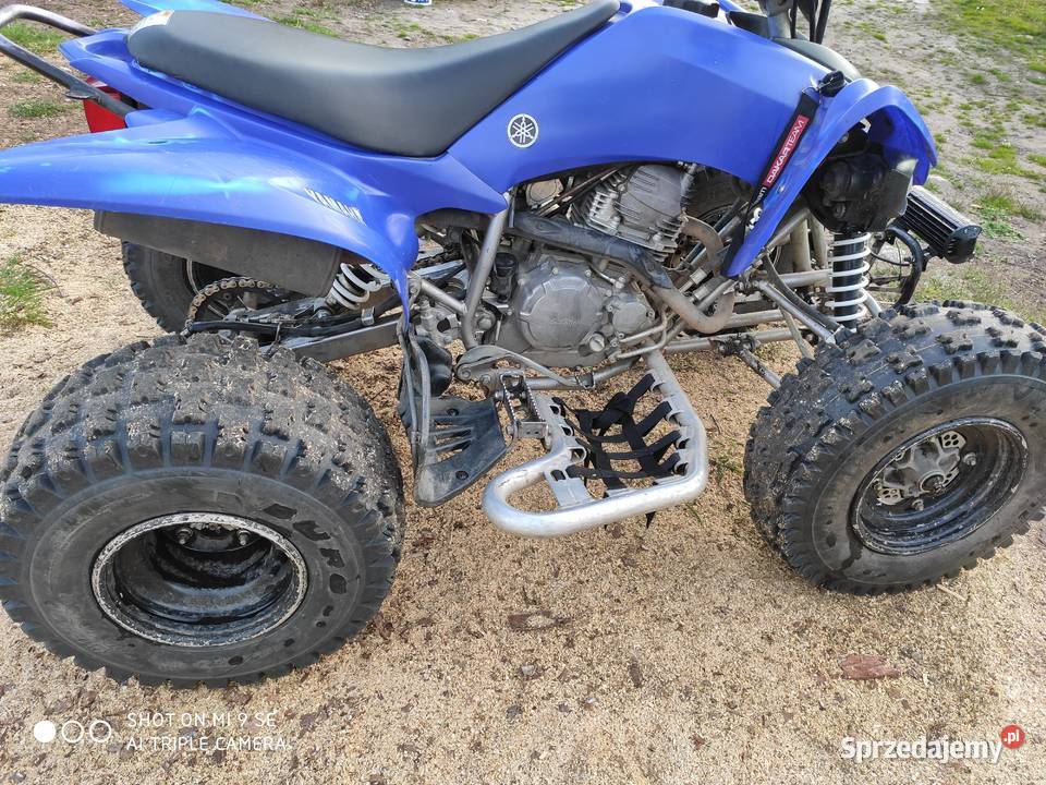 Quad Yamaha Raptor YFM 250 z papierami 2008r 5000km zachodniopomorskie Lutkowo