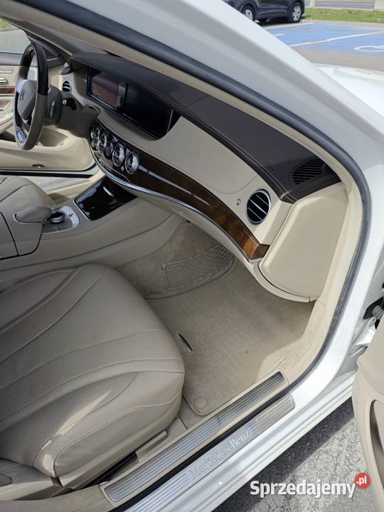 Mercedes S550 V8 biturbo biała perła Radzymin sprzedam