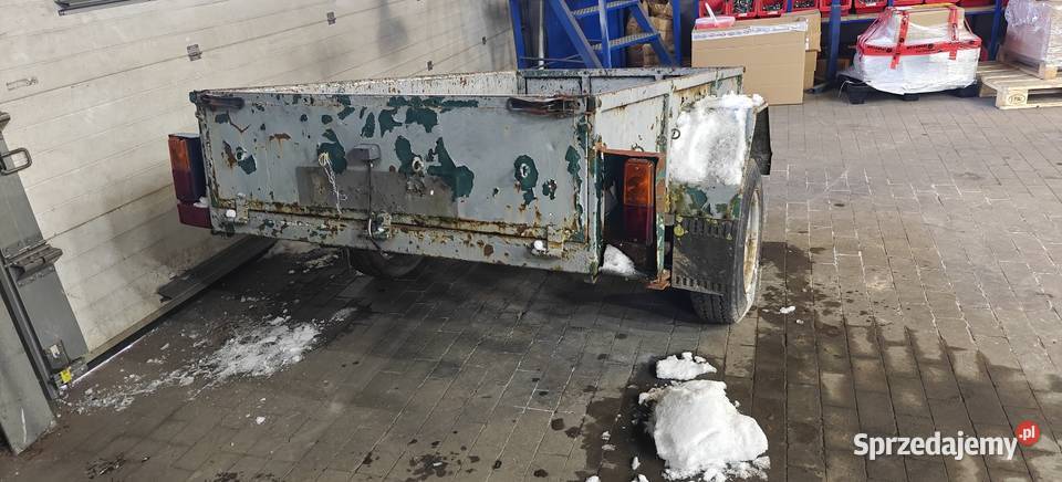 Sprzedam przyczepkę samochodową mocna 1 Augustów