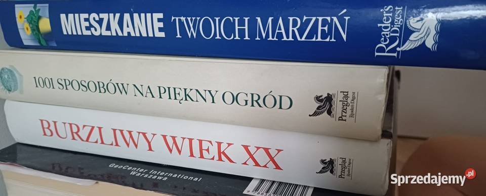Solidne książki z serii Readers Digest w ilości