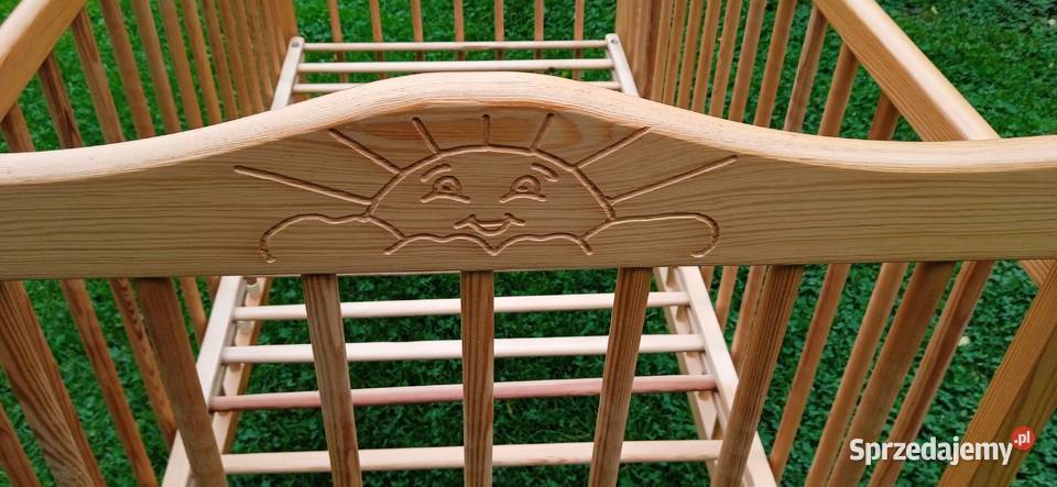 Łóżeczko dziecięce drewniane Andrychów