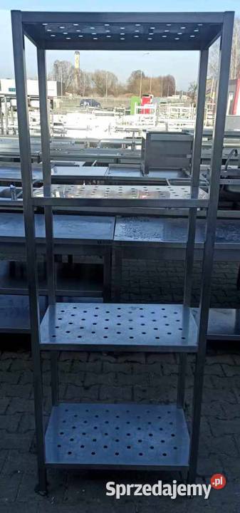 Regał Gastro Ociekowy Spawany 4 Półki 6540180 S Ostrów Wielkopolski sprzedam