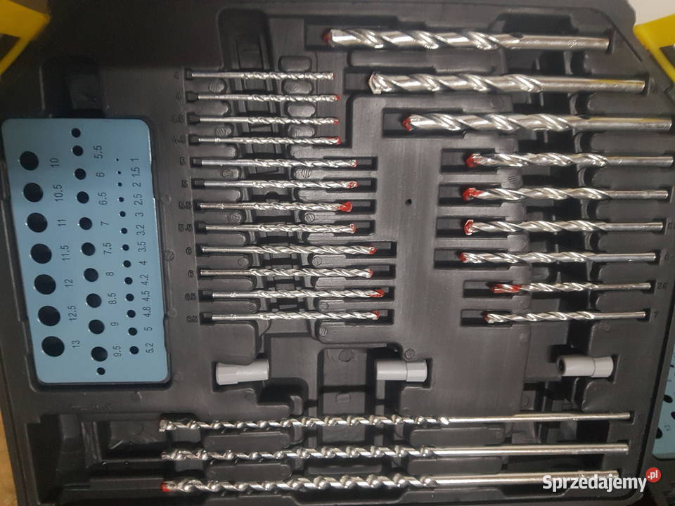 ZESTAW KOMPLET WIERTEŁ DŁUT BITÓW OTWORNIC 300 Głogowa sprzedam