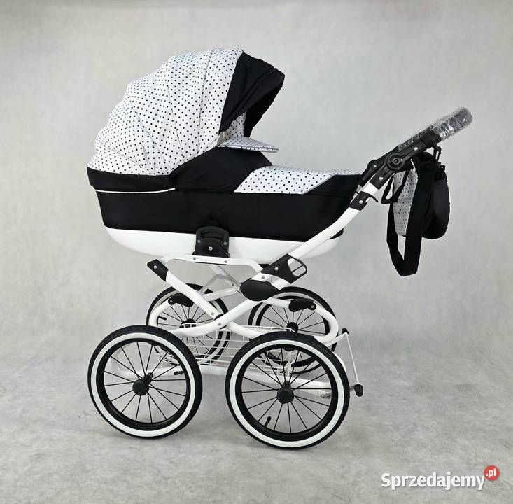 Nowy Powystawowy wózek dziecięcy Lameiro Retro kolorowy