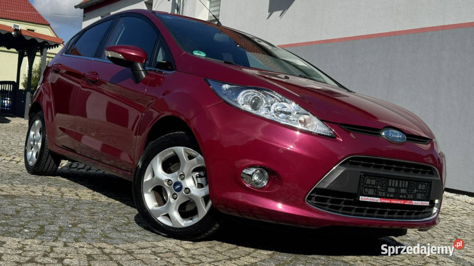 Ford Fiesta 125 Benz 82 z Niemiec TITANIUM możliwa zamiana dolnośląskie Strzegom
