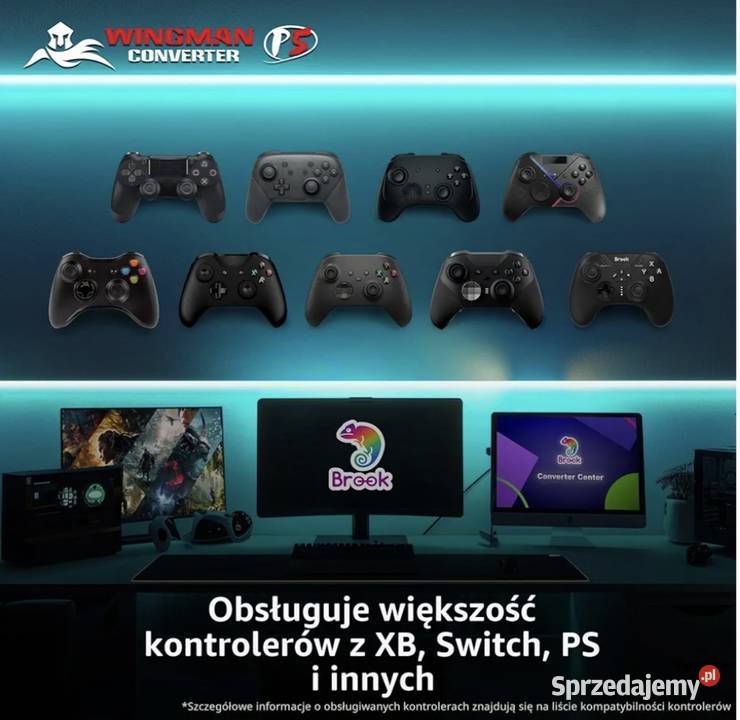 Brook Wingman P5 Konwerter kontrolera P5 P4 Jastrzębie-Zdrój sprzedam
