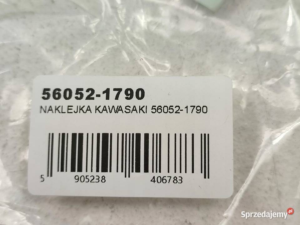 NAKLEJKA NA BAK PRAWA STR KAWASAKI ZX900C2 NINJA