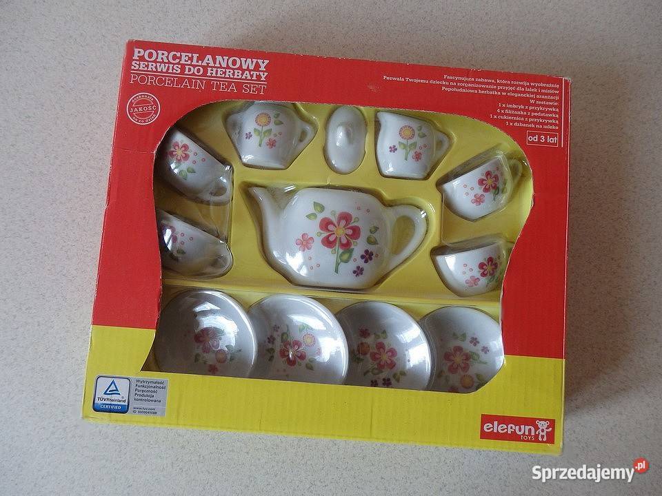 Porcelanowy Serwis do Herbaty elefun TOYS NOWY Rzeszów