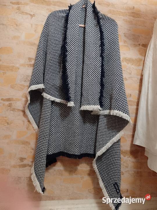 Lacoste Duża granatowa chusta nsrxutksy ponczo Dla kobiet Kraków