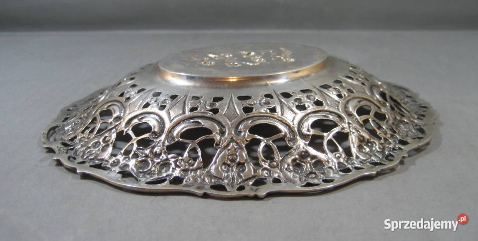 Przedwojenna Patera Srebrna Antyki mazowieckie sprzedam