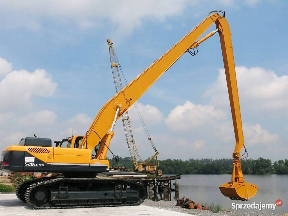 Ramię Long Reach 9 m do koparki 6 8 ton wersja Gdynia