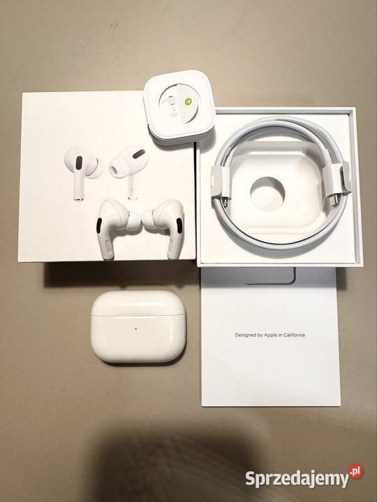 AirPods Pro komplet stan Słuchawki i głośniki Katowice