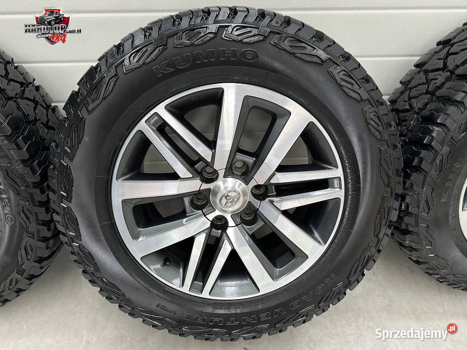 Komplet Kół felgi i opony OFFROAD 18 Toyota Pasłęk sprzedam