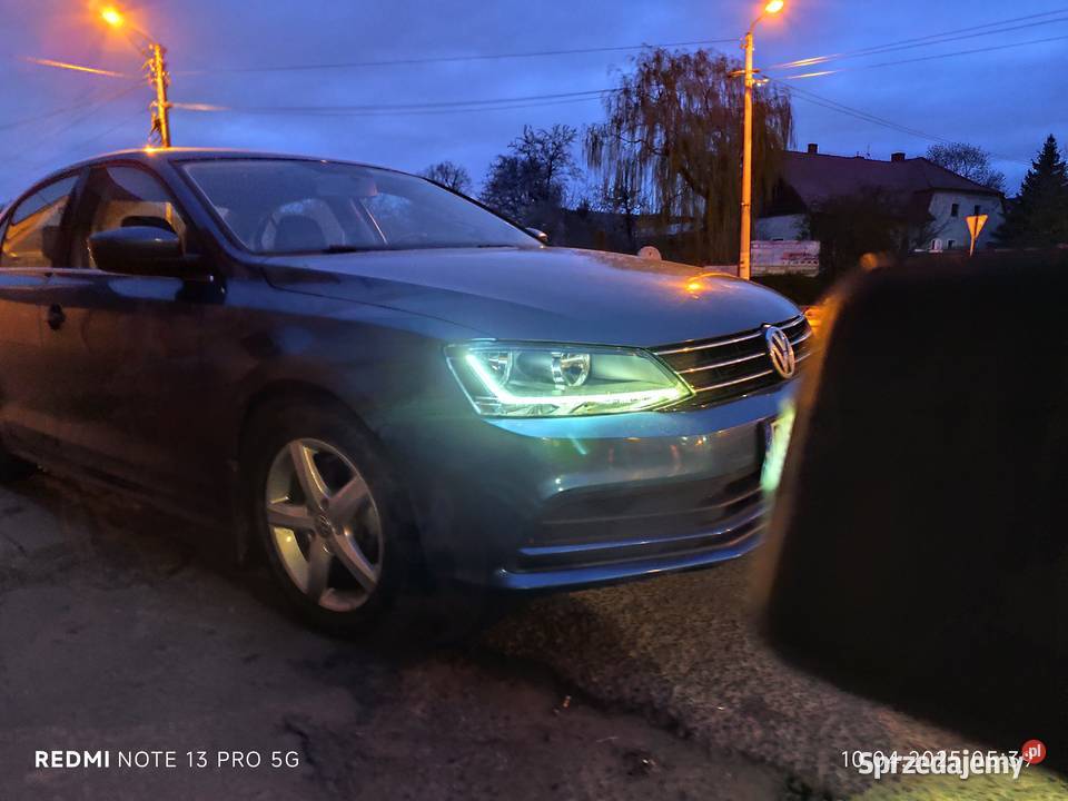 Oszczędna Jetta MK6 sedan 14 TSI 150 niebieski dolnośląskie Bielawa sprzedam