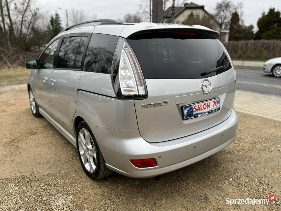 Mazda 5 20 1WŁ Elektryczne drzwi Xenon Skóry ASR (kontrola trakcji) śląskie sprzedam