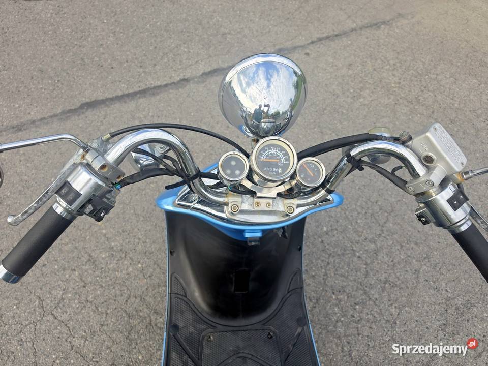 SYM Allo Cello 50 ccm 4t retro styl szeroka