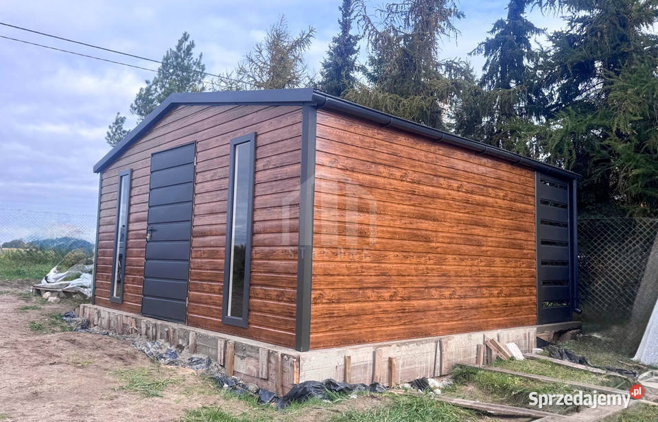 Schowek domek ogrodowy 4x3m drzwi okno Leszno