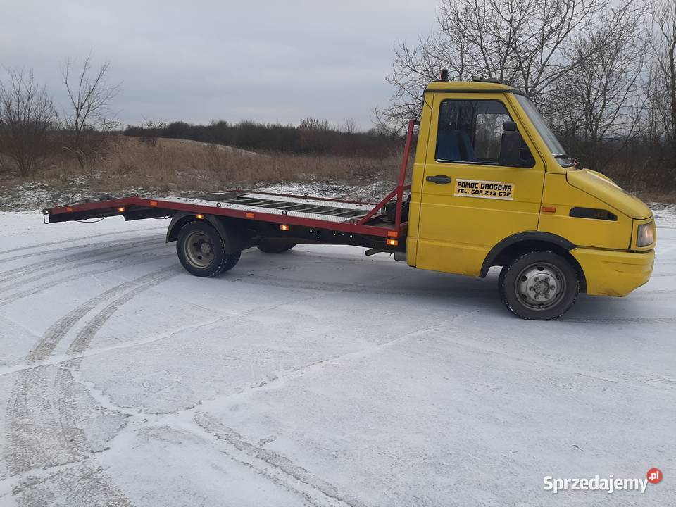 Autolaweta pomoc drogowa Iveco 3510 blizniak kat Busko-Zdrój
