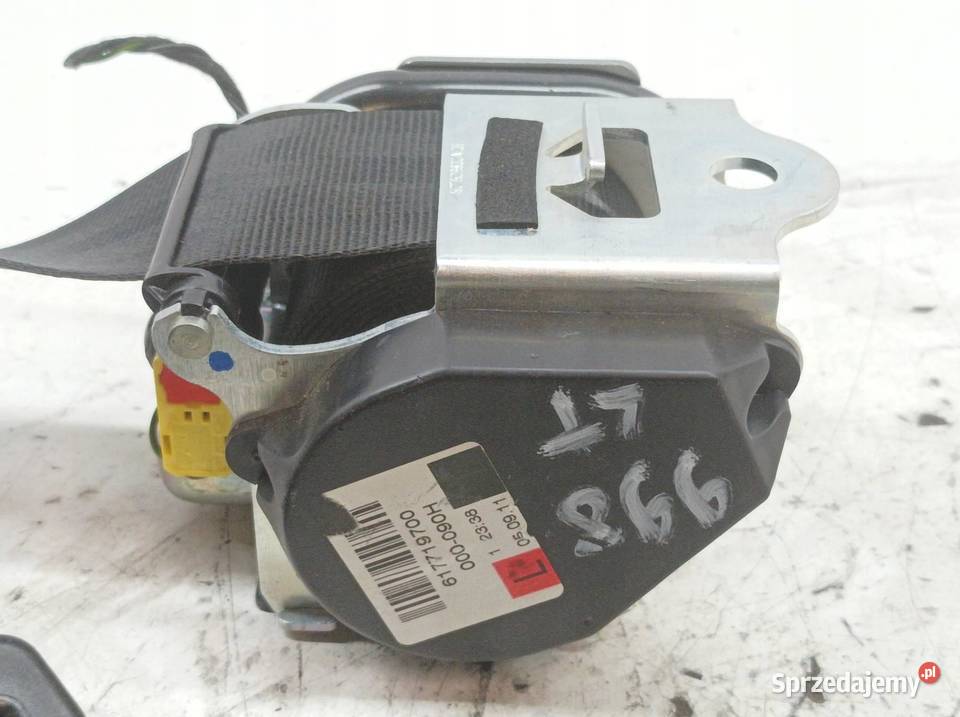 PAS BEZPIECZEŃSTWA LEWY TYŁ KANAPY 3T 3T9857447