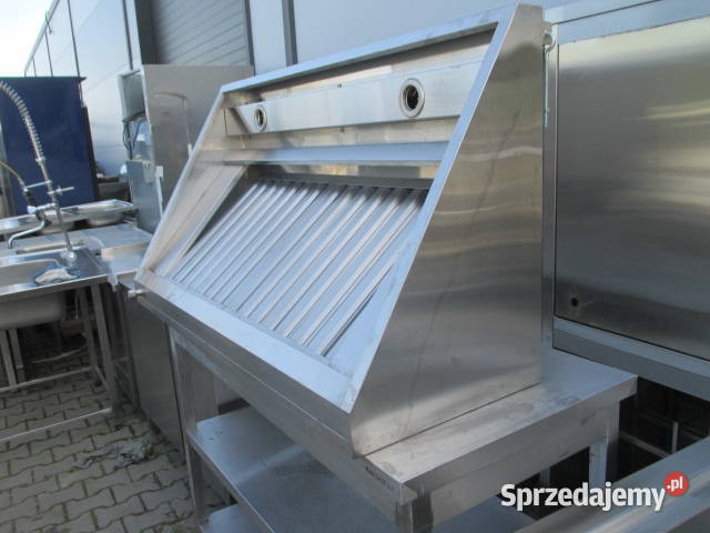 OKAP GASTRONOMICZNY SKOŚNY Z FILTRAMI I Ostrów Wielkopolski