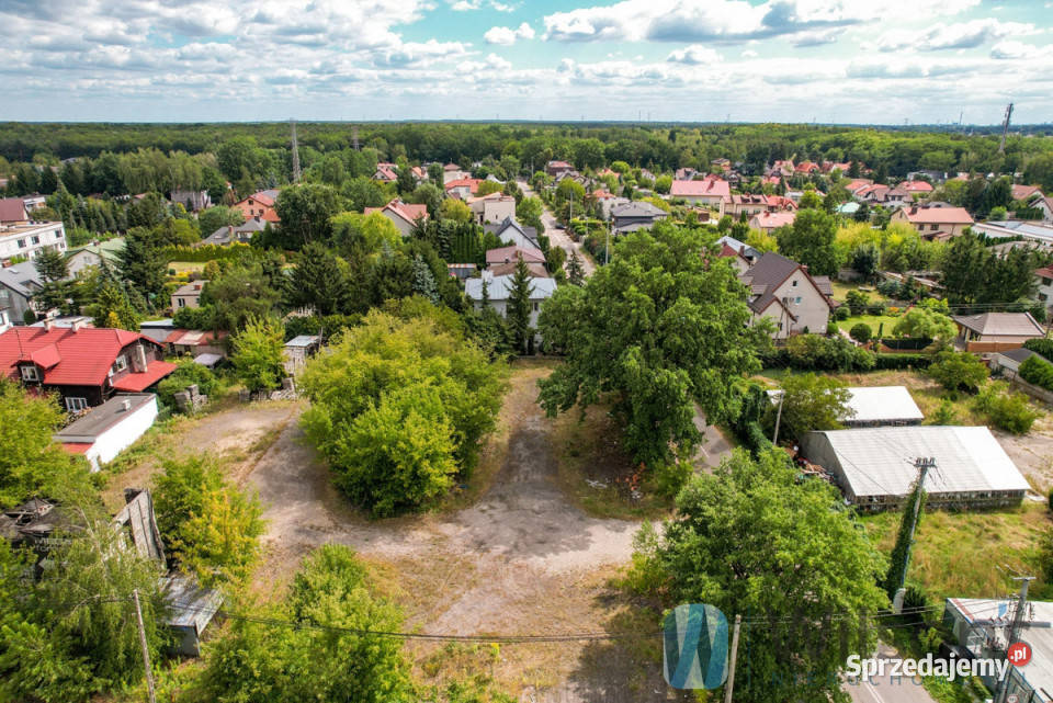Grunt Legionowo Warszawska 1516m2 asfalt