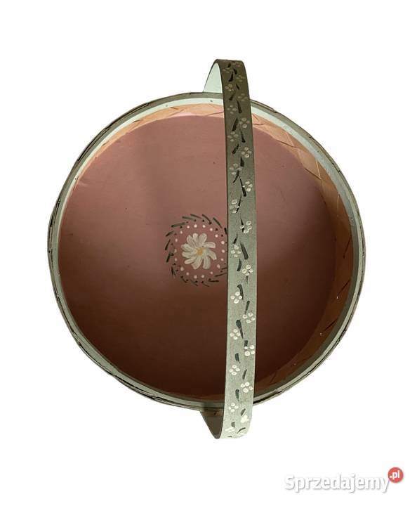 Koszyczek drewniany ręcznie malowany Gunna 92 Warszawa