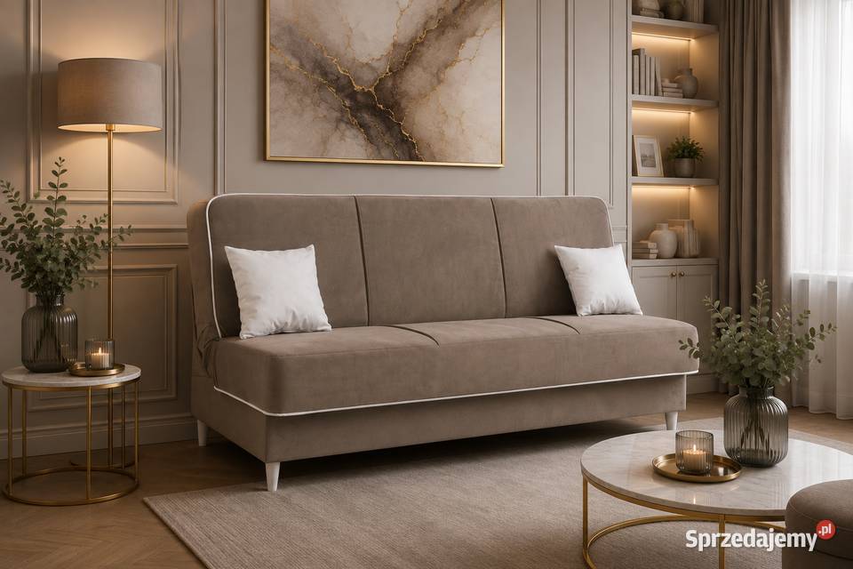 Wersalka KARL rozkładana z pojemnikiem i funkcją wielkopolskie Kępno