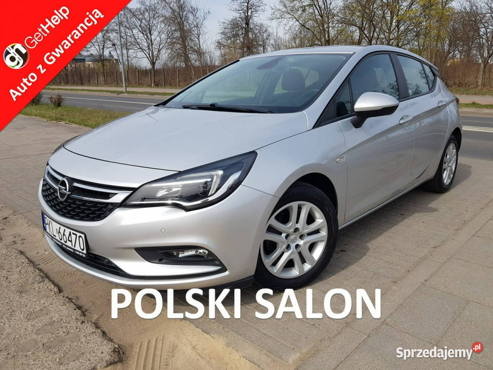 Opel Astra 14 Turbo Salon Polska Klimatronik gniazdo AUX Włocławek