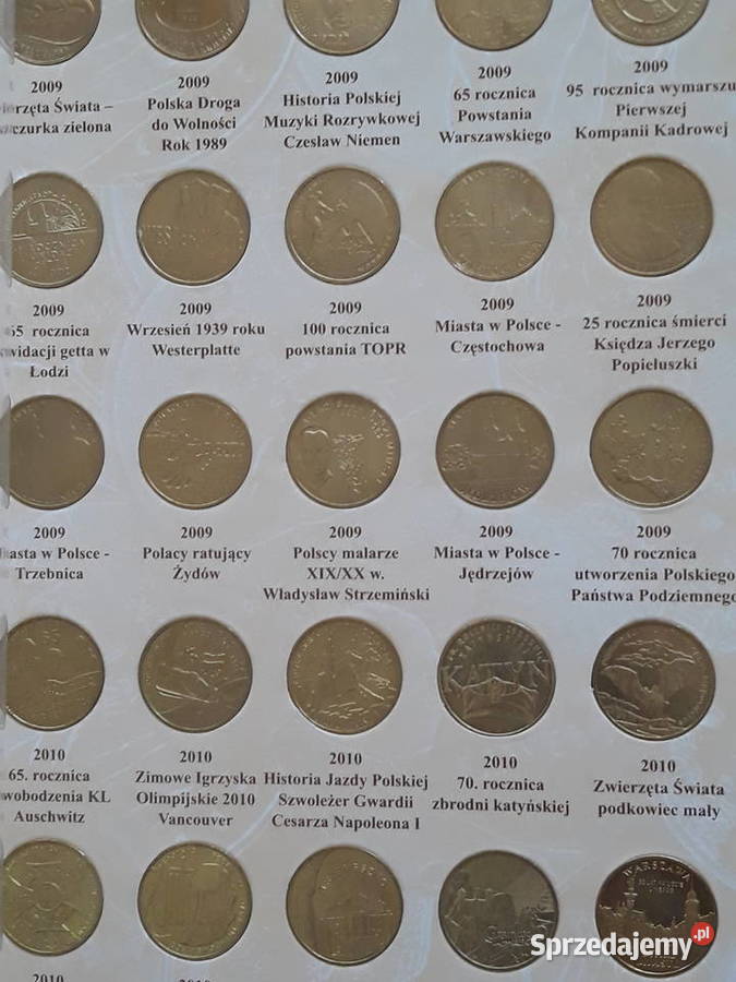 2 i 5 okolicznościowe Komplet Klaser Mennicze Numizmatyka Konin