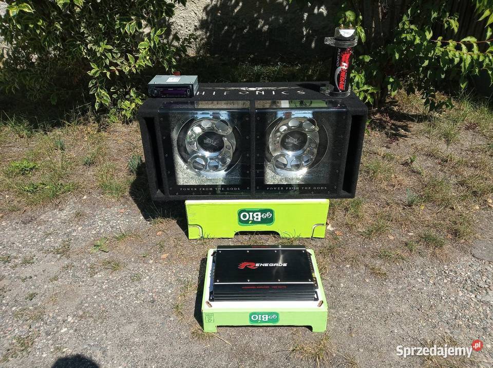 Tuba Skrzynia Basowa Subwoofer HIFONICS BRUTUS Dzierżoniów