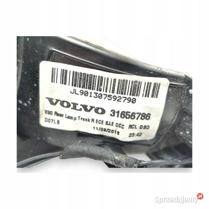 LAMPA PRAWA Volvo V90 20162025 tylna tylnia lubelskie Chełm