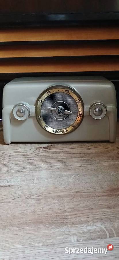 Radio lampowe z lat 50 tych