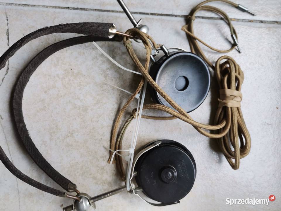 Stare słuchawki radiowe detefon
