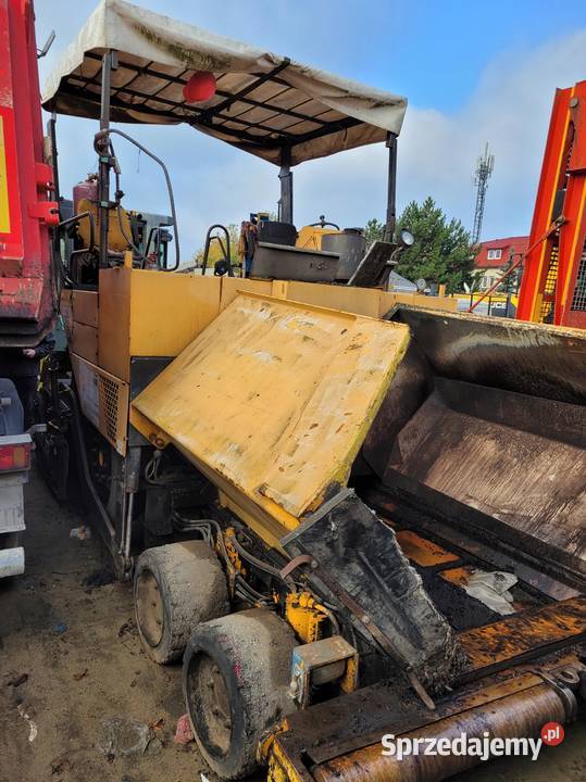 Syndyk sprzeda UKŁADARKA DO MAS BITUMICZNYCH ABG Warszawa