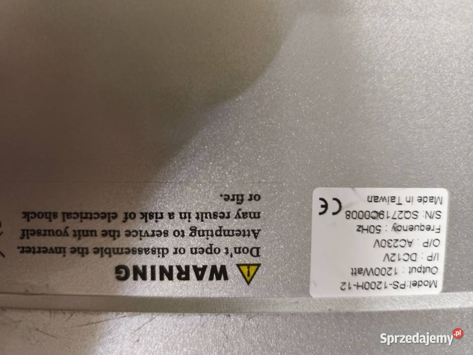 Inwerter przetwornica napięcia INVATEC 1200H12 Gniezno