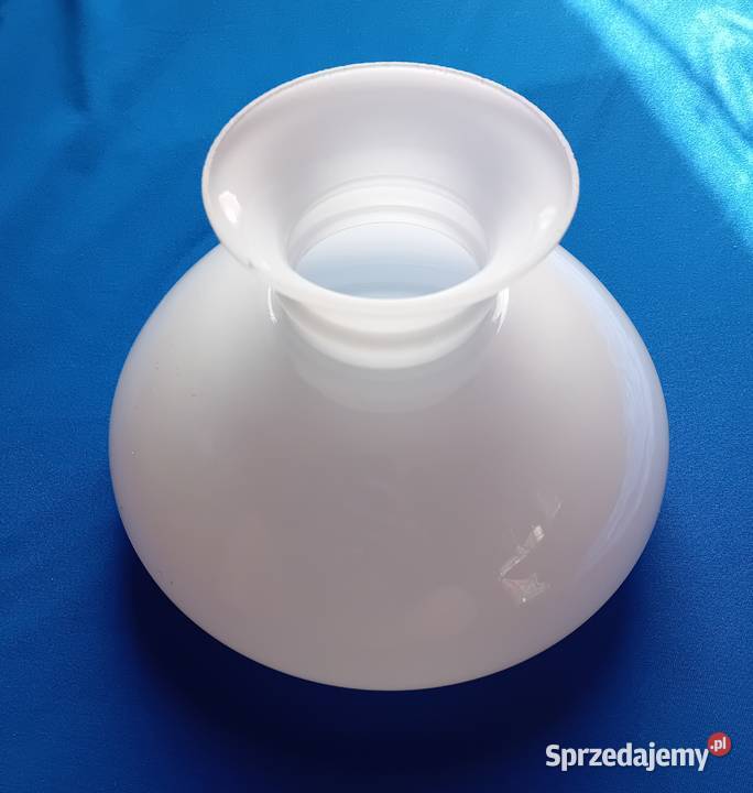 Klosz do lampy Aladyn białe szkło warstwowe Otw Koźminek