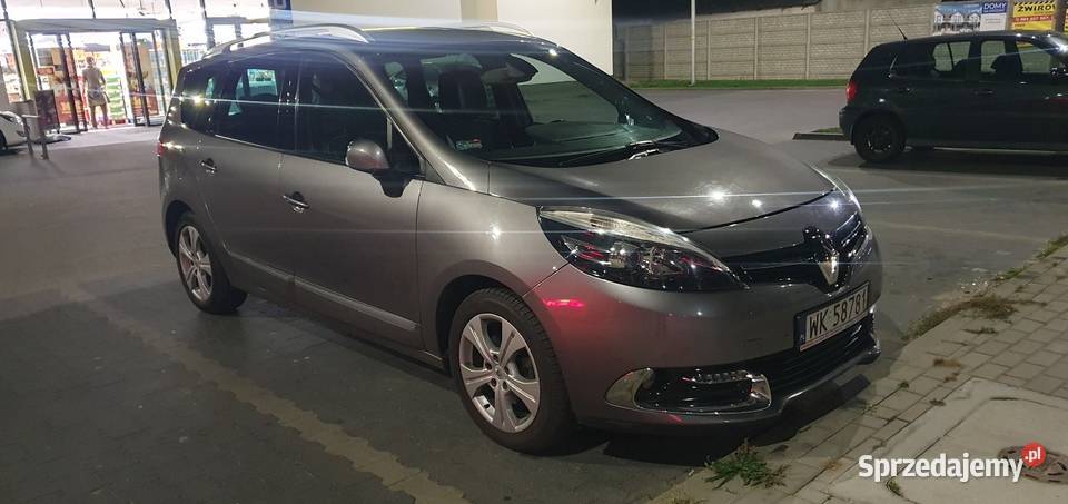 Renault Grand Scenic 2014r 16 dci 7 osobowy manualna Mińsk Mazowiecki