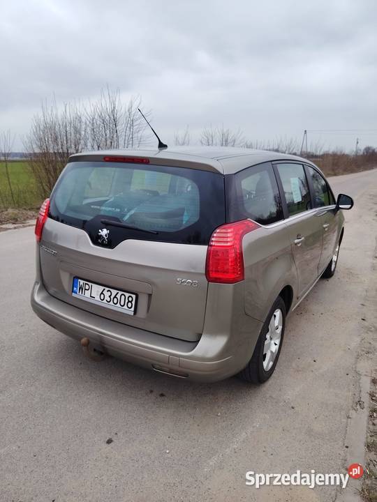 Peugeot 5008 20 HDi 150 7 Miejsc Klima 2strefowa 1997cm3 Wyszogród sprzedam