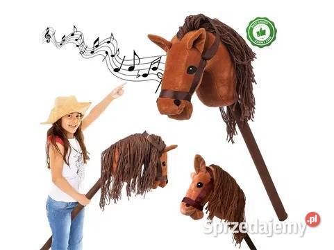 Koń na patyku Hobby Horse wydający DŹWIĘKI