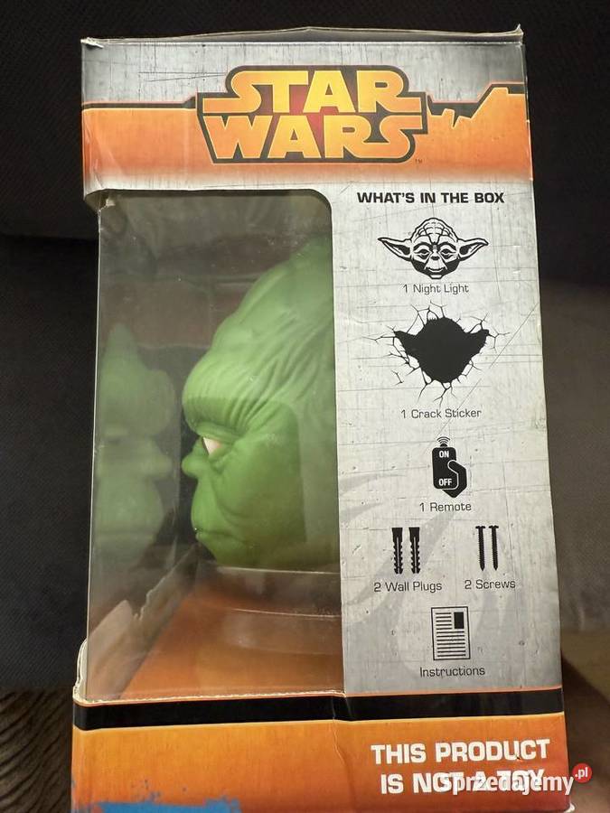 Lampa naścienna Mistrz Yoda Warszawa