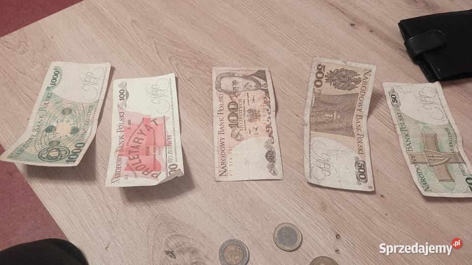Sprzedam stare banknoty papierowe i monety Szklarska Poręba