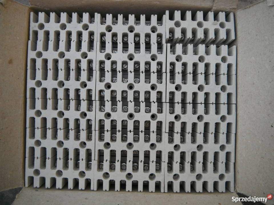 Listwa zaciskowa gwintowana 6 torowa 4 6 10 mm2