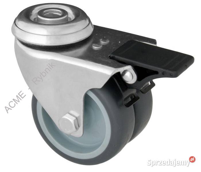 Kółko Koło Meblowe 2x50mm Gumowe Obrotowe Do Rybnik sprzedam
