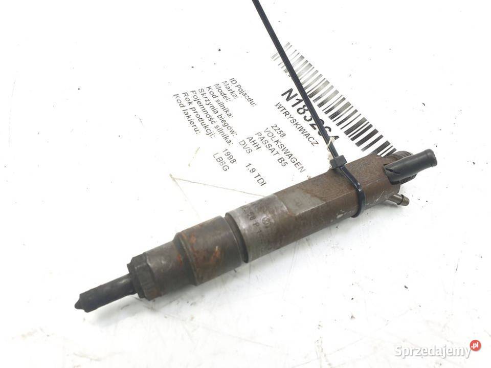 WTRYSKIWACZ VOLKSWAGEN PASSAT B5 028130202J osobowe Pozostałe kujawsko-pomorskie Lipno