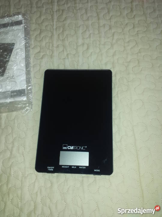 Nowa Waga CLATRONIC Czarna AGD drobne mazowieckie Warszawa