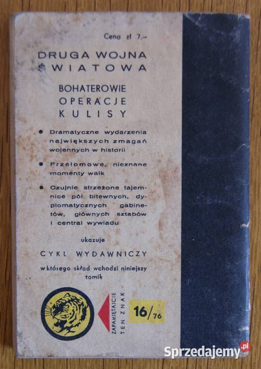 Żółty Tygrys Chryzantemy w Białym domu 1676 historyczne sprzedam