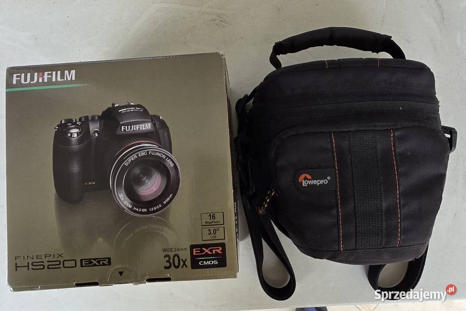 Sprzedam używany aparat fujifilm finepix HS20 Gdańsk