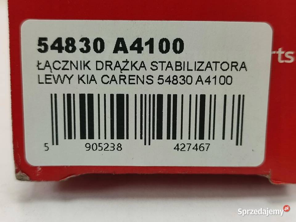 ŁĄCZNIK DRĄŻKA STABILIZATORA LEWY KIA CARENS IV
