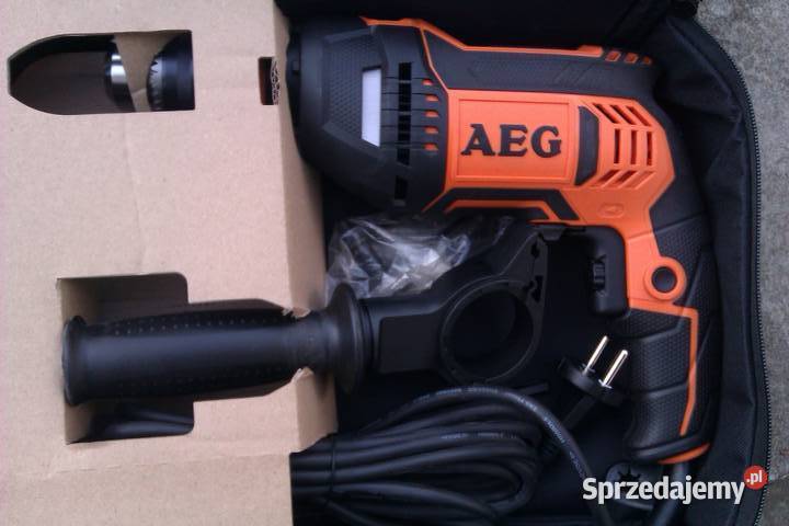 Nowa wiertarka udarowa 750W SBE 750 RZ AEG Dom i Ogród Warszawa sprzedam